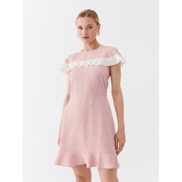 Red Valentino Hétköznapi ruha 2R3VAGS50W7 Rózsaszín Regular Fit