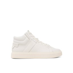Calvin Klein Sportcipő High Top Lace Up Lth HM0HM01057 Fehér