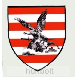 Turul árpádsávos pajzs hűtőmágnes (7,2*8 cm)