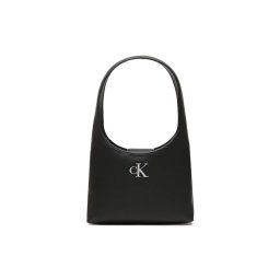 Calvin Klein Jeans Táska Minimal Monogram Shoulder Bag K60K610843 Fekete