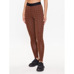 Guess Leggings V3YB01 MC04N Barna Slim Fit