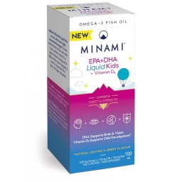 Morepa Minami EPA + DHA liquid kids + D3-vitamin, 100 ml