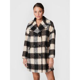 Red Valentino Gyapjú kabát 1R3CAF056HR Bézs Regular Fit
