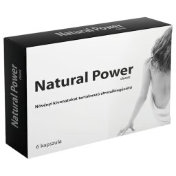 Natural Power - étrend kiegészítő kapszula férfiaknak (6 db)