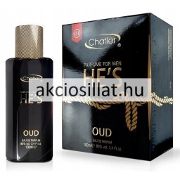 Chatler He's Oud Men EDP 100ml / Giorgio Armani Stronger With You Oud parfüm utánzat