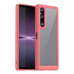 CRYSTAL Védőburkolat Sony Xperia 1 V piros