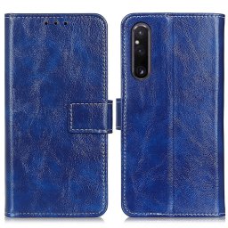 RETRO Wallet tok Sony Xperia 1 V kék