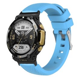 CUBE szilikonszíj Amazfit T-Rex 2 világoskék