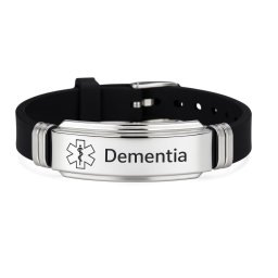 Acél demencia karkötő