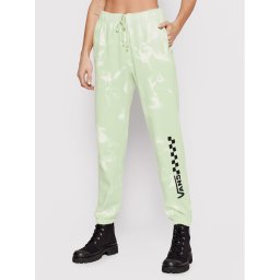 Vans Melegítő alsó Water Wash VN0A5LNX Zöld Relaxed Fit