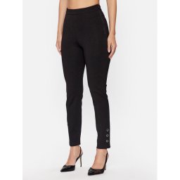 Guess Szövet nadrág Claudia W3YB04 KBJP2 Fekete Slim Fit
