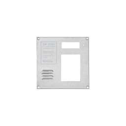 Előlap DP3000-INOX központhoz DP3000-FRONT-INOX