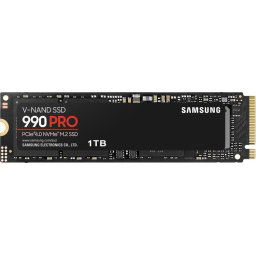 1TB Samsung SSD M.2 2280 990 PRO MZ-V9P1T0BW