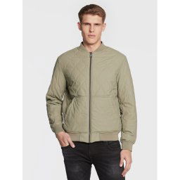 Guess Bomber dzseki M3RL08 WBS80 Zöld Regular Fit