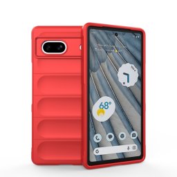 STEPS Védőburkolat a Google Pixel 7a telefonhoz piros