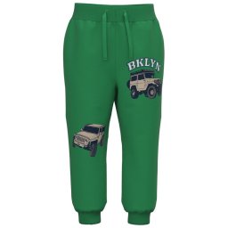 NAME IT Melegítő alsó 13219397 Zöld Regular Fit