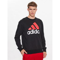 adidas Pulóver Essentials French Terry Big Logo Sweatshirt IJ8583 Fekete Regular Fit