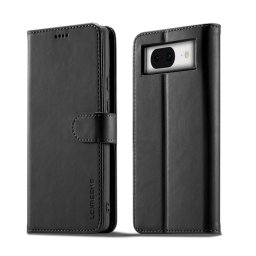 Fekete IMEEKE Wallet tok Google Pixel 7a telefonhoz
