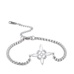 Nemesacél karkötő wicca szimbólummal