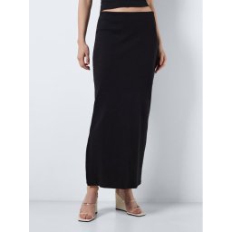 Noisy May Maxi szoknya Maya 27027283 Fekete Slim Fit