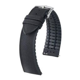 Hirsch New Arne Canvas/kaucsuk, fekete, 20/18L