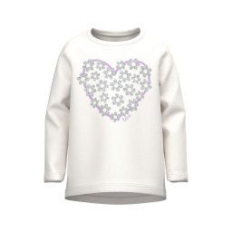 NAME IT Blúz 13218927 Fehér Relaxed Fit