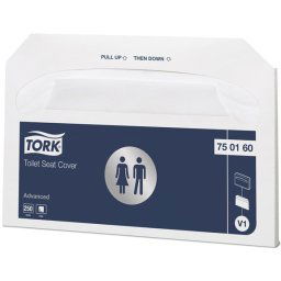 TORK WC ülőke-takaró, V1 rendszer, 1 rétegű, TORK, fehér
