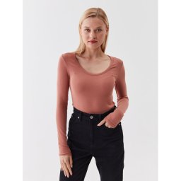 Calvin Klein Blúz K20K205726 Bézs Slim Fit