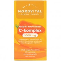 Nordvital C-vitamin 1000mg Komplex Retard filmtabletta - 60db
