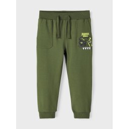 NAME IT Melegítő alsó 13219774 Zöld Regular Fit