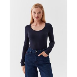 Tommy Hilfiger Blúz Modern WW0WW39147 Sötétkék Slim Fit