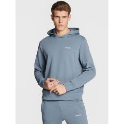 Calvin Klein Pulóver Micro Logo K10K109927 Szürke Relaxed Fit