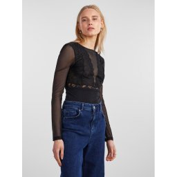 Pieces Body 17141142 Fekete Slim Fit
