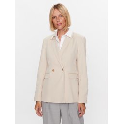 Tommy Hilfiger Zakó Poly WW0WW39097 Bézs Slim Fit