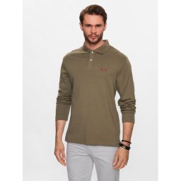 Guess Pólóing Oliver M3YP36 KBL51 Zöld Regular Fit