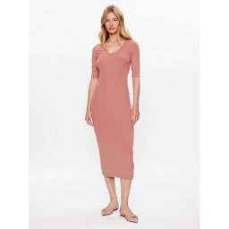 Calvin Klein Hétköznapi ruha K20K205752 Bézs Slim Fit