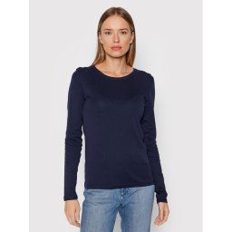 United Colors Of Benetton Blúz 3GA2E16F9 Sötétkék Regular Fit