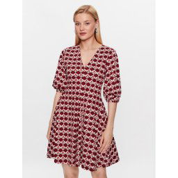 Weekend Max Mara Hétköznapi ruha Cinghia 23562605 Bordó Regular Fit