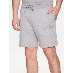 Tommy Hilfiger Sport rövidnadrág Curve Logo MW0MW30014 Szürke Regular Fit