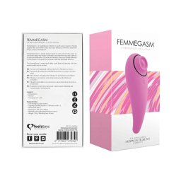 FEELZTOYS Femmegasm - akkus 2in1 csikló vibrátor (pink)