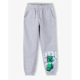Minecraft Grey gyerek hosszú nadrág, jogging alsó 10 év /140 cm