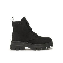 Calvin Klein Jeans Bokacsizma Chunky Combat Laceup Boot Co YW0YW01239 Fekete
