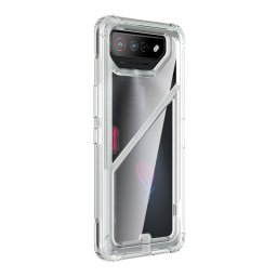 TEO Kemény védőburkolat állvánnyal Asus ROG Phone 7 / ROG Phone 7 Ultimate átlátszó