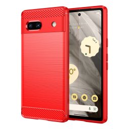 FLEXI TPU borító a Google Pixel 7a telefonhoz piros
