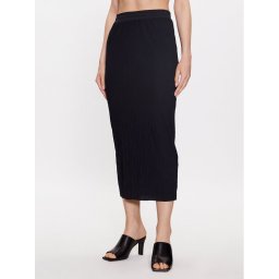 Max Mara Leisure Midi szoknya Carnia 2337760234 Fekete Regular Fit