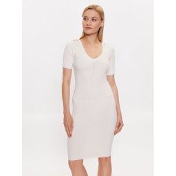 Marciano Guess Kötött ruha 3YGK01 5613Z Fehér Bodycon Fit
