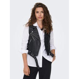 ONLY Mellény Vera 15239240 Fekete Regular Fit