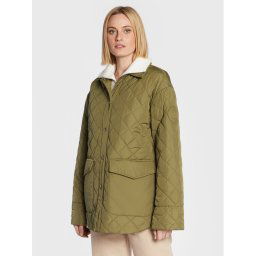 Tommy Hilfiger Pehelykabát Quilted WW0WW35552 Zöld Relaxed Fit