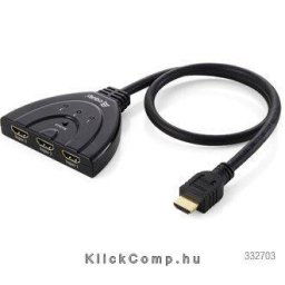 HDMI Video Switch, 3 Port Delock PN: EQUIP-332703