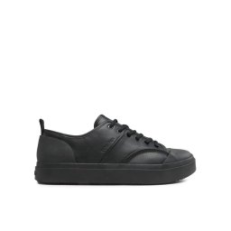 Calvin Klein Tornacipő Low Top Lace Up Lth HM0HM01045 Fekete